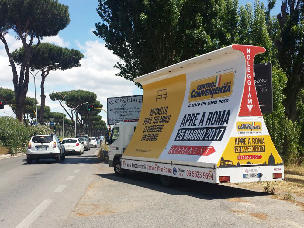 Servizio Camion Vela Roma