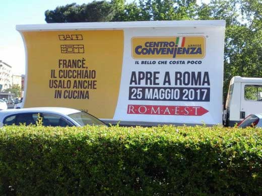 Nuove Aperture Camion Vela Roma